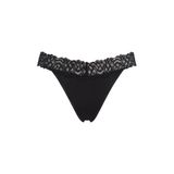 Calvin Klein Kadın THONG Tanga Black M