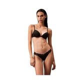 Calvin Klein Kadın THONG Tanga Black XL