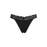 Calvin Klein Kadın THONG Tanga Black XS