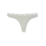 Calvin Klein Kadın THONG Tanga Grey Heather XS
