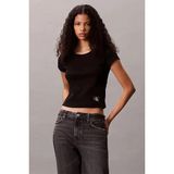 Calvin Klein Kadın TIŞÖRT-LV047C200G - Black - 2XS