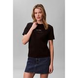 Calvin Klein Kadın TIŞÖRT-LV047C811G - Black - XL