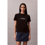 Calvin Klein Kadın TIŞÖRT-LV047F810G - Black - XS