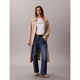 Calvin Klein Kadın TIŞÖRT-LV047F810G - White - XS