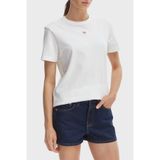 Calvin Klein Kadın tişörtleri, Beyaz (Bright White), L