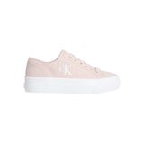 Calvin Klein Kadın Vulc Flatform Low Canvas Mg Pudra Sneaker