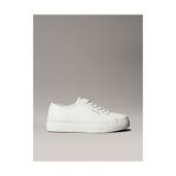 Calvin Klein Kadın Vulc Lace Up Deri Spor Ayakkabı - Beyaz