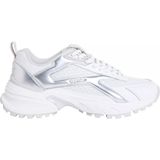 Calvin Klein Kadın Yüksek ve Ortopedik Tabanlı File Detaylı Beyaz Sneaker HW0HW03140-05Y