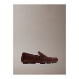 Calvin Klein Kahve Kadın Loafer SQUARE DRIVER SUEDE