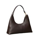 Calvin Klein Kahverengi Kadın Omuz Çantası SLOUCHY LEATHER SHOULDER BAG