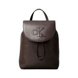 Calvin Klein Kahverengi Kadın Sırt Çantası BOLD CK FLAP MINI BACKPACK