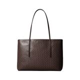 Calvin Klein Kahverengi Kadın Tote Çanta EMBLEM AOP TOTE W/ POUCH