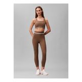 Calvin Klein Kahverengi Spor Tayt ICON SPORT WIDE WB 7/8 LEGGING, S, 5003344672, Vizon, Kadın