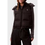 Calvin Klein Kapitoneli Boxy Fit Kapüşonlu Şişme Yelek LV047D500GUB1 YELEK LV047D500G UB1
