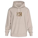 Calvin Klein Kapşonlu Sweatshirt, M, J30J327118, Gri, erkek