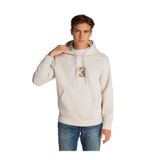 Calvin Klein Kapşonlu Sweatshirt, XS, J30J327118, Gri, erkek