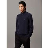 Calvin Klein Kapüşon Yaka Normal Lacivert Erkek Kazak K10K113748CHW