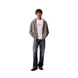 Calvin Klein Kapüşonlu Fermuarlı Sweatshirt LV04, M, LV04RD232G, Gri1, erkek