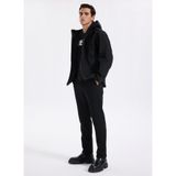 Calvin Klein Kapüşonlu Mont Erkek, XL, Kapüşonlu Mont, Siyah, mens