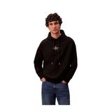 Calvin Klein Kapüşonlu Pamuklu Sweatshirt, M, LV04RC281G, Siyah, erkek