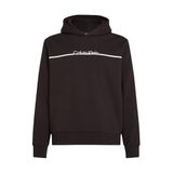 Calvin Klein Kapüşonlu Sweatshirt, M, K10K114338, Siyah, erkek