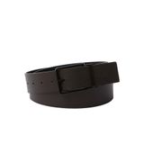 Calvin Klein Kemer Warmth Buckle Smooth 40Mm, 95 CM, LV04D7118G, Black/CK Dark Brown/Matte Black, erkek