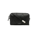 Calvin Klein Kendinden Tasarım Krem Pu Sling Çanta, Ck Siyah, ST