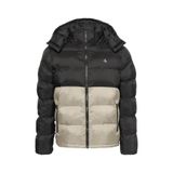 Calvin Klein Kış Mont, S, LV04RD527G, Krem, Erkek