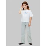 Calvin Klein Kız Çocuk Baskılı T-Shirt, 5003345629