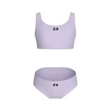 Calvin Klein Kız Çocuk Bikini Takımı, 10 Yaş, 5003345663, Lila, Kız çocuk