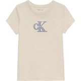 Calvin Klein Kız Çocuk Tişört IG0IG03065 - Ekru - 10 Yaş
