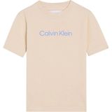 Calvin Klein Kız Çocuk Tişört LV1CKSJA29 - Bej - 10 Yaş