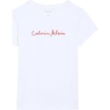 Calvin Klein Kız Çocuk Tişört LVCKSJA17G - Beyaz - 10 Yaş