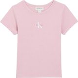 Calvin Klein Kız Çocuk Tişört LVCKSJB11G - Pembe - 8 Yaş