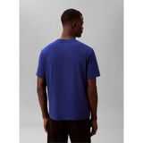 Calvin Klein Koyu Mavi Erkek Logo Baskılı T-Shirt LV04LF812GC7K_20S Eu Wholesale Spor - XL