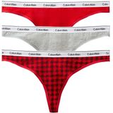 Calvin Klein Külot Set 3'lü Paket, XL, 000QD5209E, Mavi3, kadın