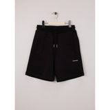 Calvin Klein Lastikli Bel Regular Fit Siyah Erkek Çocuk Şort IU0IU00703BEH - 8 Yaş