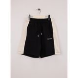 Calvin Klein Lastikli Bel Relaxed Siyah Erkek Çocuk Şort IB0IB02433BEH - 10 Yaş