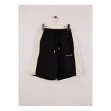 Calvin Klein Lastikli Bel Relaxed Siyah Erkek Çocuk Şort IB0IB02433BEH - 12 Yaş