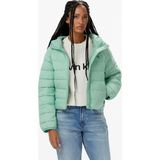 Calvin Klein Lightweight Quilted Kadın Yeşil Mont - LC5-Yeşil