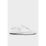 Calvin Klein Logo Detaylı Parmak Arası Sandalet HW0HW02926PGA SANDALET HW0HW02926 PGA