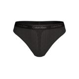 Calvin Klein Logo Detaylı Tanga, S, LV00QF8873, Siyah, kadın