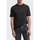 Calvin Klein Logo Nakışlı Pamuk Relaxed Fit Bisiklet Yaka T Shirt J30J327237BEH Erkek T Shirt J30J327237 Beh - Siyah