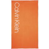 Calvin Klein LOGO VIVIAN SCARF 100X200 Kadın Şal/Atkı, Turuncu, 41