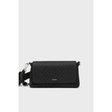 Calvin Klein Logolu Ayarlanabilir Çift Askılı Çanta K60K6128150GJ Bayan Çanta K60K612815 0gj - Siyah