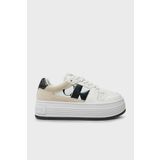 Calvin Klein Logolu Deri Kadın Sneaker Ayakkabı YW0YW014820LD