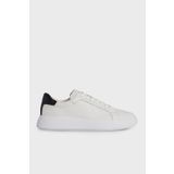 Calvin Klein Logolu Deri Sneaker Ayakkabı HM0HM010160K9 Erkek Ayakkabı HM0HM01016 0K9
