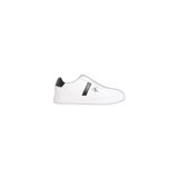 Calvin Klein Logolu Deri Sneaker Ayakkabı HM0HM0223701W Erkek AYAKKABI HM0HM02237 01W