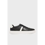 Calvin Klein Logolu Deri Sneaker Ayakkabı HM0HM02237BEH Erkek AYAKKABI HM0HM02237 BEH
