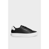 Calvin Klein Logolu Deri Sneaker Ayakkabı HW0HW020370GN AYAKKABI HW0HW02037 0GN